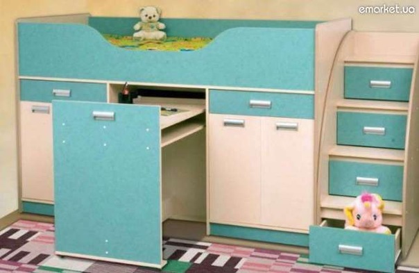 Комнаты - Комплект для детской Капитошка. Каталог мебели Украины. Ежедневно обновляемая база данных